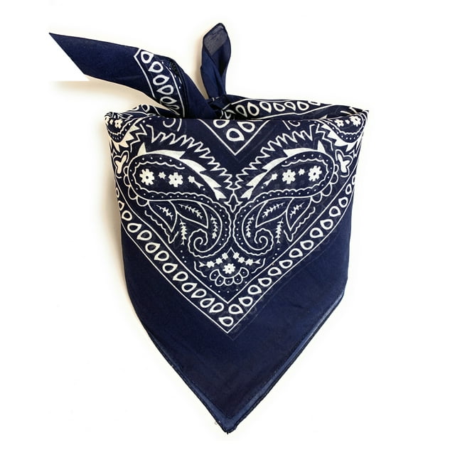 Mechaly 6 Pack Soft Polyester Scarves Neckerchief - Bulk Wholesale (Paisley