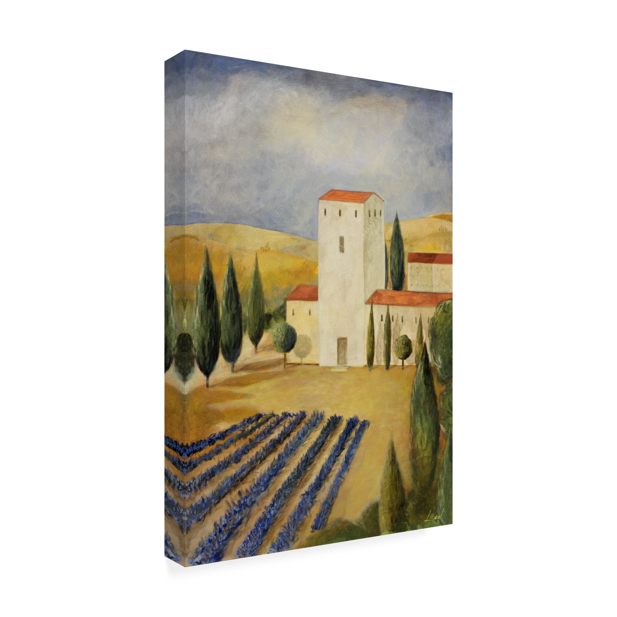 Trademark Fine Art 'Tuscan Farm 1' Canvas Art by Pablo Esteban