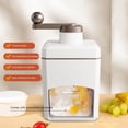 thumbnail image 4 of TOWED22 Household Shaved Ice Portable Manual Ice Sand Thickening Ice Sand Manual Ice,White, 4 of 5