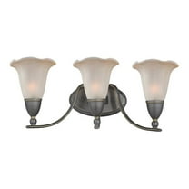 Woodbridge Lighting Kingston 3-Light Wall Sconce/Bath Light in Metallic Bronze