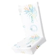 thumbnail image 4 of DOLITY Dining Room Chair Cover Seat Protector Banquet Chair Slipcover a Style_9, 4 of 6