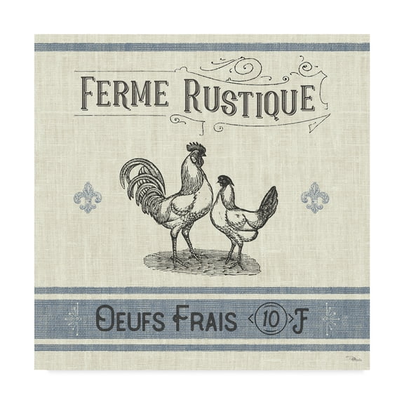 Trademark Fine Art 'French Farmhouse II' Canvas Art by Pela Studio