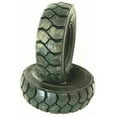 thumbnail image 3 of Justubes Two 6.00-9 Forklift Tires with Tubes & Flaps Heavy Duty Industrial Grip Plus 600-9 🚜💪, 3 of 4