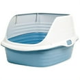 thumbnail image 1 of Petmate 22195 Large Rim Cat Litter Pan, Pear & Ashley Blue, 1 of 4