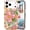 Pink, variant on for iPhone 16 Pro Case [Compatible with MagSafe] with Chic Floral Design, Cute Aesthetic Flower Magnetic Phone Cover for Women Girls, Stylish Protective Case for iPhone 16 Pro, Brown