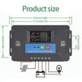 thumbnail image 5 of Solar Charge Controllers Color LCD Displays 20A Charging Strong for Household, 5 of 11