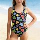 thumbnail image 1 of Odeerbi Traje de Baño de Entrenamiento de Una Sola Pieza de Impresión Del Corazón de Las Niñas de 8-13 Años Traje de Baño de Surf de Playa Seco Rápido Traje de Baño Sin Mangas de Verano, 1 of 7