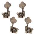 thumbnail image 2 of 4 Pieces Opened Electric Bass Tuning Pegs Electric Bass Tuning Pegs Metal Bass Tuner Peg for Electric Bass Ukulele Repair Part Accs 2L2R Bronze, 2 of 8