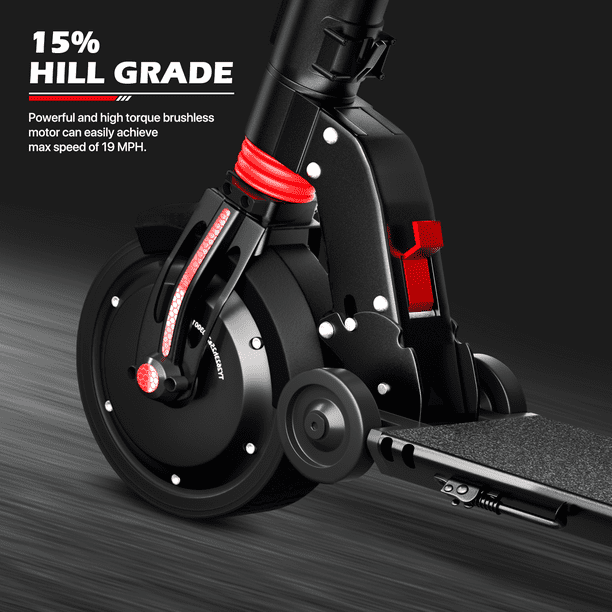 MADOG 300W Electric Scooter 8-11 Miles Long Range and 6/12/19 MPH Portable Folding Commuting Scooter for eABS Dual Braking System and App Control, - Walmart.com
