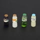 thumbnail image 2 of 4 unids/set casa de muñecas pequeña miniatura 1:12 botella de jugo Bar decoración de cocina ornamento, 2 of 9