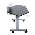 thumbnail image 3 of Luxor 60" Standing corner desk (STANDUP-CCF60-B), 3 of 6