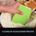 thumbnail image 2 of Flexible Dough Scraper, Food Safe Multipurpose Scraper for Professional and Beginner Bakers with Non-Stick Material, Heat Resistant Design for Cakes, Bread, Dough, 2 of 5