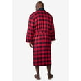 thumbnail image 2 of KingSize Men's Big & Tall Jersey-Lined Flannel Robe, 2 of 6