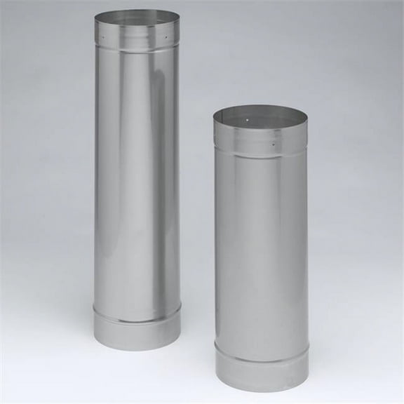 Selkirk Corporation 3708AR 7 Inch x 48 Inch Heat-fab Saf-t Liner Liner-4/cs 316-alloy