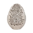thumbnail image 5 of Decorative Aluminum Vase with Organic Cutout Design Sculptural Metal Accent Piece Modern Abstract Openwork Motif Freestanding Etched Detailing Artisan Style Vase Contemporary Home Decor Element, 5 of 11
