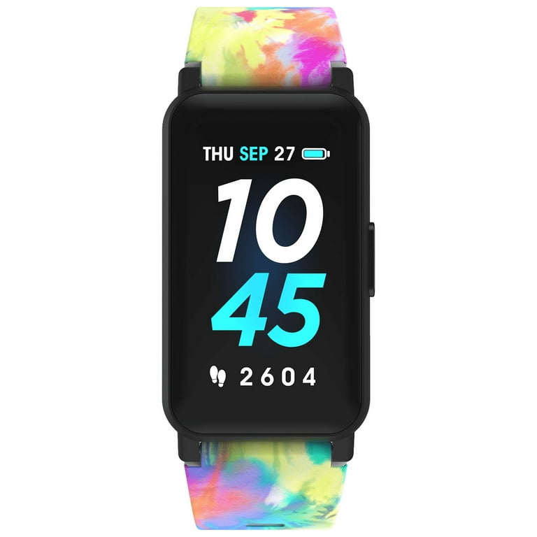 EGIZO TRS Smart Fit 3.5号 30g iTech Active 3 Unisex Adult Smartwatch Fitness Tracker, Tie Dye