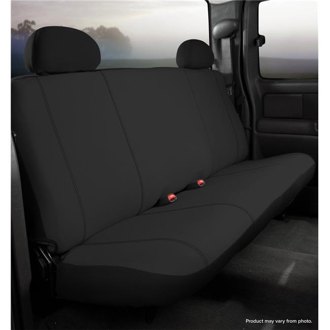 FIA SP8259BLAC Black Seat Protector Custom Rear Seat Cover for 2019