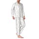 thumbnail image 2 of Balery Bunny And Bird Pijama para Hombre de Dos Piezas con Manga Larga, Conjunto de Dormir y Descanso Suave con Bolsillos-X-Large, 2 of 7