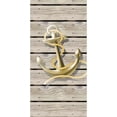 thumbnail image 2 of CafePress - Beach Wood Grain Nautical Anchor - Large Beach Towel, Soft 30"x60" Towel with Unique Design, 2 of 3