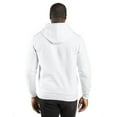 thumbnail image 2 of Threadfast Apparel Unisex Fleece Pullover Hooded Sweatshirt, White, X-Small, 2 of 3