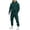 33# Dark Green, variant on Sweatsuits for Mens Sweat Suit Jogging Track Suits 2 Piece Matching Sets Outfits Casual Comfy Athletic Tracksuits Gray L