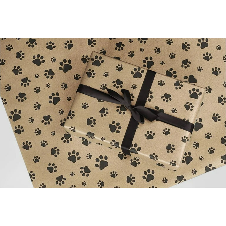 60 Sheets 20 x 20 Inch Brown Kraft Dog Paw Print Tissue Paper  Puppy Paws Gift Wrap Tissue for Gift Bags Wrapping DIY Crafts : Health &  Household