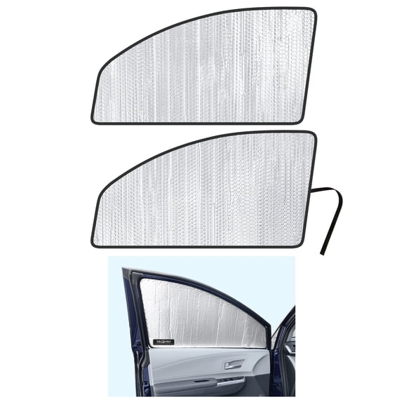 Side Window Front Row Sunshades for 2021-2025 Toyota Sienna Minivan (Set of 2)