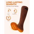 thumbnail image 2 of Calcetines térmicos ORORO de hasta 11 horas de calor para mujeres y hombres, 2 of 7
