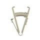 thumbnail image 1 of Seitruly Calibrador de pliegues cutáneos portátil de alta precisión para adultos, unidades dobles atléticas, probador de grasa corporal de Suministros para bajar de peso Beige, 1 of 6
