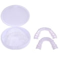thumbnail image 5 of Snap On Smile Superior e inferior Fake Perfect Smile Carillas Dental Dentadura Pasta Dientes Silicona Molde Blanqueamiento Tirantes Herramienta B_ kaili Sencillez, 5 of 5