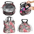 thumbnail image 2 of Pioneer Flower Floral Print Pattern Drawstring Lunch Bag Women - Drawstring Lunch Bag Insulated for Work Office - Stain-Resistant Large Lunchbags for Women with Multi-Pockets, 2 of 6