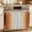 Grey, Orange, variant on Turquoise Checkered Oven Skirt Curtain 32"Wx24"L, Waterproof Ruffled Stove Cover Skirt with 8 Ribbon Ties, Farmhouse Buffalo Plaid Decorative Oven Door Curtains Drapes for Kitchen Cabinet Storage