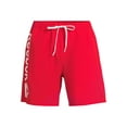 thumbnail image 5 of Reebok Men's & Big Men's Solid Logo Swim Trunks with Compression Liner and UPF 50+, 7" Inseam, Sizes S-2XL, 5 of 5