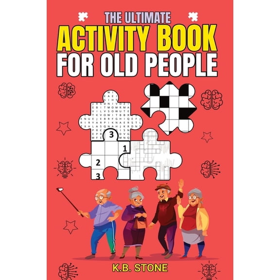 The Ultimate Activity Book For Old People, (Paperback)