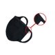 thumbnail image 2 of 6 piezas de mascarillas faciales reutilizables de algodón para la contaminación del aire - Máscaras de seguridad de 2 capas, 2 of 4
