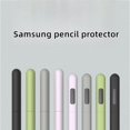 thumbnail image 2 of Silicone Pencil Case Tablet Touch Stylus Pen Cover Solid Color for Samsung Galaxy Tab S6 Lite S Pen S7 FE S8 Ultra S9 Plus S6 Lite-blue, 2 of 6