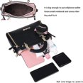 thumbnail image 5 of Bolso de mano de moda para mujer, bandolera de diseñador de lujo de piel sintética, tipo cartera, tipo mensajero, tipo cartera con diseño de gato, 5 of 5