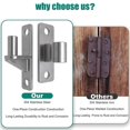 thumbnail image 3 of Gate Hinges, 304 Stainless Steel Gate Hinge, 3 of 5