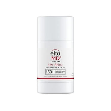 EltaMD UV Stick Sunscreen for Face and Body, Mineral SPF 50  Face Stick Sunscreen with Zinc Oxide, Travel Size, 1.3 oz