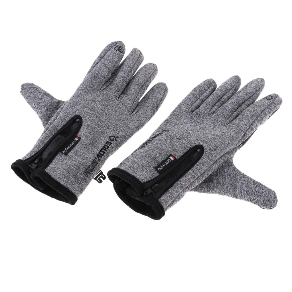 Bike Gloves Winter Thermal Warm Full Finger Cycling MTB Bicycle Touch Screen 