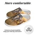 thumbnail image 6 of Lsque Vintage Wildlife Protection Pattern Womens Comfort Cotton on Scuff With Memory Foam and Anti-skid Sole Slipper-40/41, 6 of 7