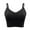 Black, variant on CFLVAEK Plus Size Spaghetti Strap Sports Bras for Women High Impact Wireless Bra Seamless Beauty Back Workout Bras Quick Dry Yoga Running Longline Bras Size XXL