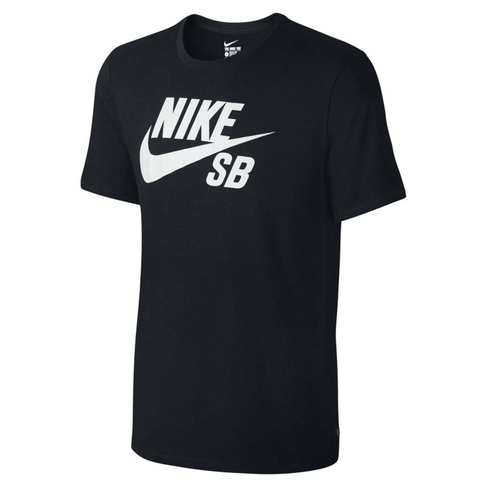 Nike Men's Dri-FIT Swoosh Logo Casual T-Shirt Black photo 3