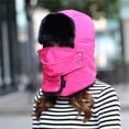thumbnail image 2 of CoCopeaunt Winter Lei Feng Cap, Suede Thick Neck Guard, Mask, Northeast Outdoor Ski Riding Warm Cap, 2 of 6