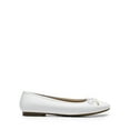 thumbnail image 2 of Womens square toe ballet flats with bow comfortable casual dress shoes for work or office, 2 of 6
