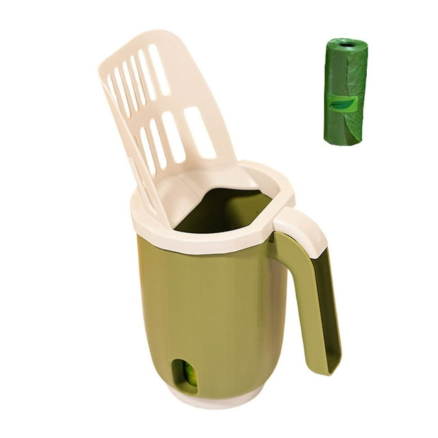 Pet Supplies Multifunctional Waste With Storage For Cats And Dogs Easy Clean Litter For Indoor And Outdoor Use