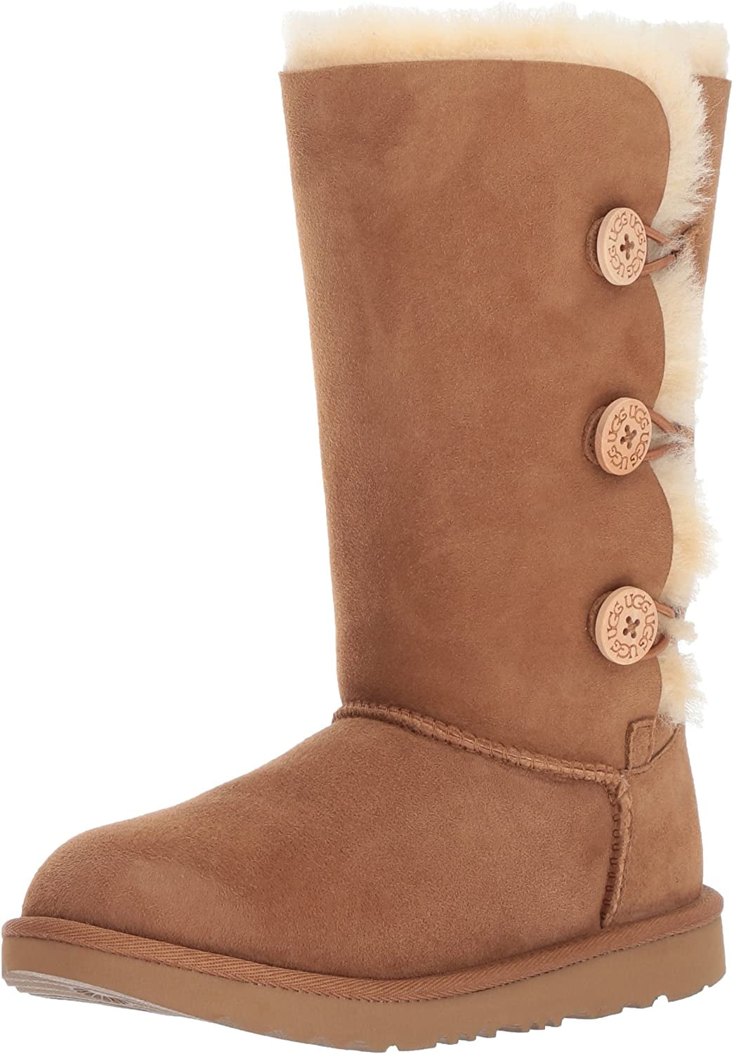 ugg bailey button triplet chestnut