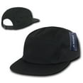 thumbnail image 2 of Decky 985 5 Panel Racer Caps-Black, 2 of 3