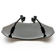 thumbnail image 4 of Krator 15" Smoke Tinted Windscreen Windshield Compatible with Suzuki SV650/ABS (2017-2020) Fits 7/8" or 1" Handlebars, 4 of 6
