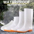thumbnail image 4 of Mepaouo Womens Mens Rain Boots Long Short Waterproof Rubber Garden Shoes Ankle Mid Calf Rainboot, 4 of 7